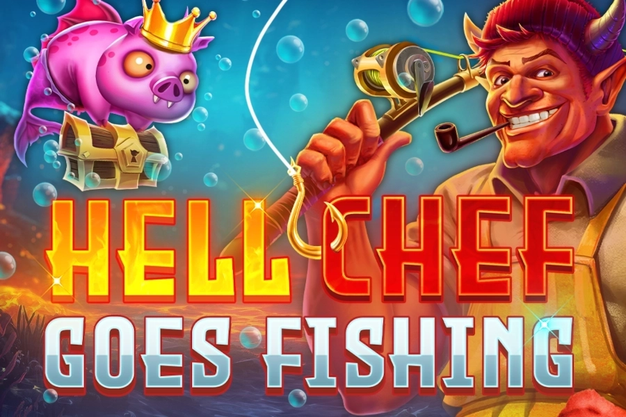 Game image: Hell Chef Goes Fishing by Kalamba Games