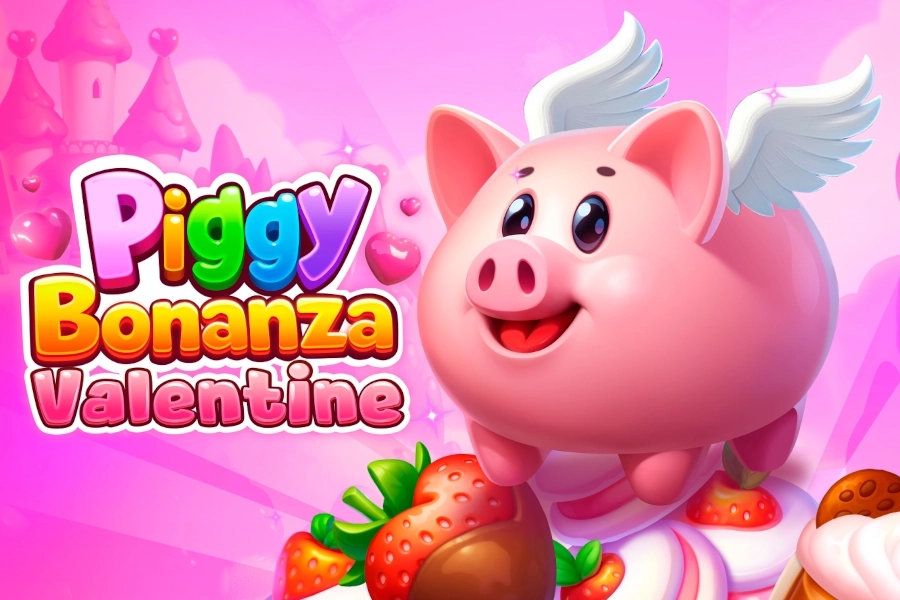 Spielbild: Piggy Bonanza Valentine von Onlyplay