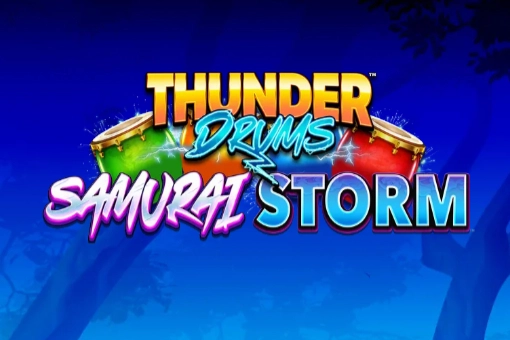 Game image: Thunder Drums Samurai Storm by Light & Wonder