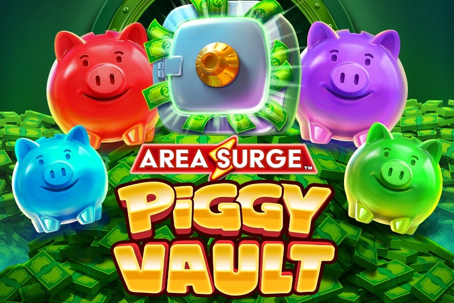 Game image: Area Surge Piggy Vault by AreaVegas