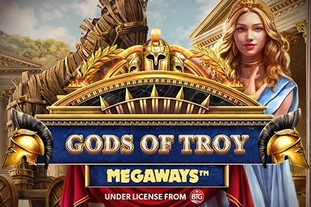 Game image: Gods of Troy Megaways by Red Tiger Gaming