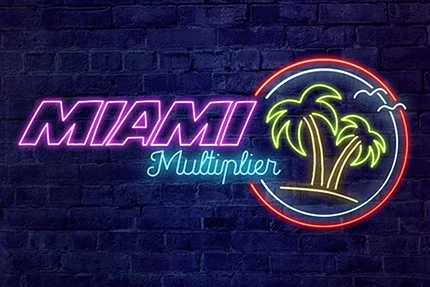 Game image: Miami Multiplier by Hacksaw Gaming