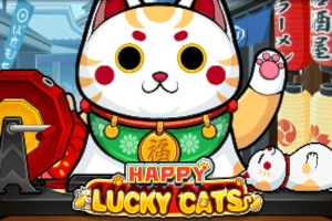 Thumbnail: Happy Lucky Cats by Microgaming