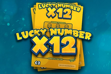 Game image: Lucky Numbers x12 by Hacksaw Gaming