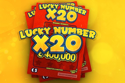 Game image: Lucky Numbers x20 by Hacksaw Gaming