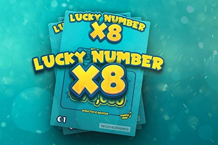 Game image: Lucky Numbers x8 by Hacksaw Gaming