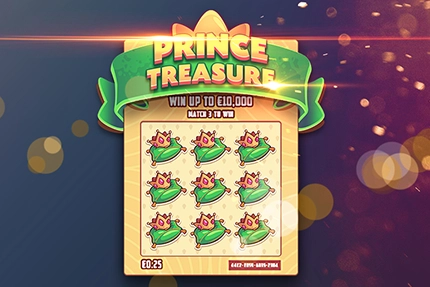 Game image: Prince Treasure by Hacksaw Gaming