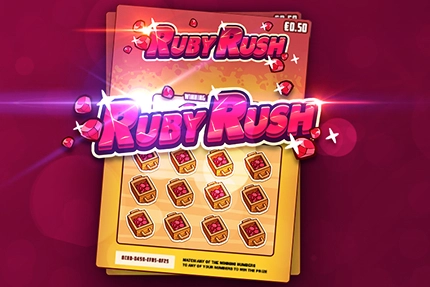 Game image: Ruby Rush by Hacksaw Gaming