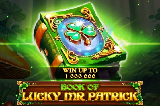 Game image: Book of Lucky Mr Patrick by Spinomenal