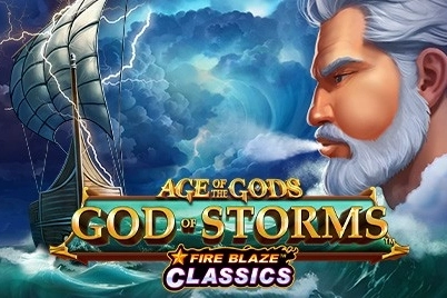 Game image: Age of the Gods: God of Storms Fire Blaze by Playtech