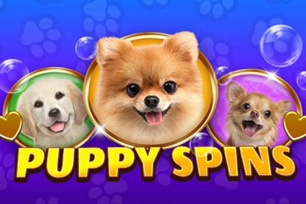 Game image: Puppy Spins by SpinOro