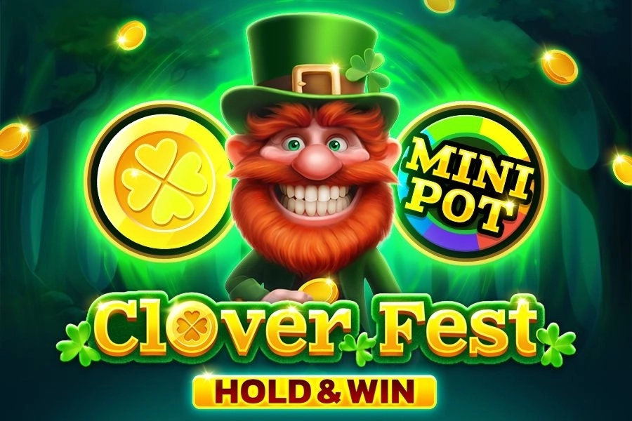 Game image: Clover Fest Hold & Win by 1Spin4Win