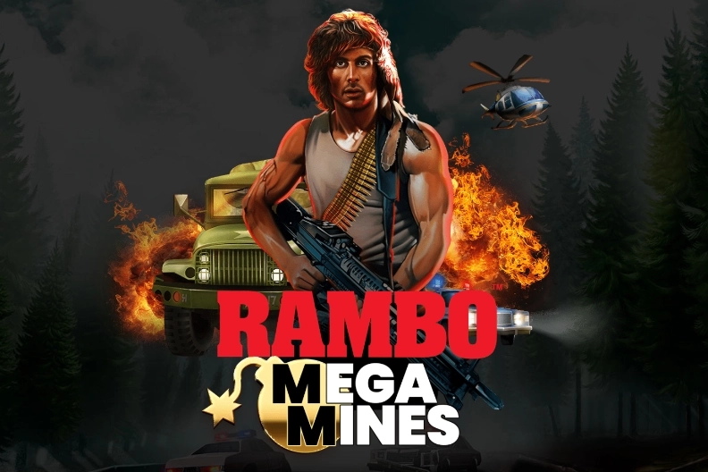 Game image: Rambo: Mega Mines by Atlantic Digital