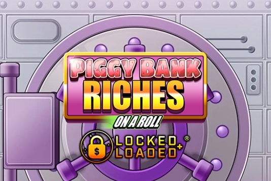 Game image: Piggy Bank Riches - On A Roll by Rogue