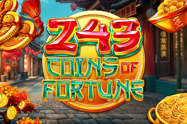 Game image: 243 Coins of Fortune by Spinberry