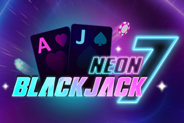 Game image: Neon Blackjack 7 by Darwin Gaming