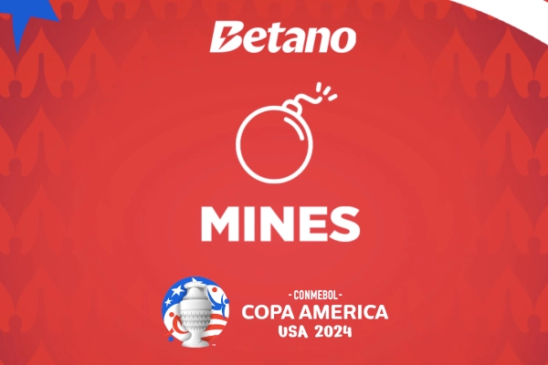 Game image: Mines Copa America by Darwin Gaming