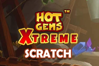 Game image: Hot Gems Xtreme Scratch by Playtech