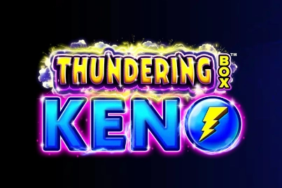 Game image: Thundering Box Keno by Lightning Box Games