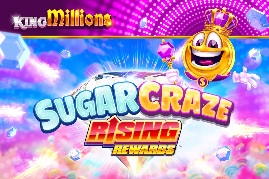 Game image: Sugar Craze Rising Rewards King Millions by Hammertime Games