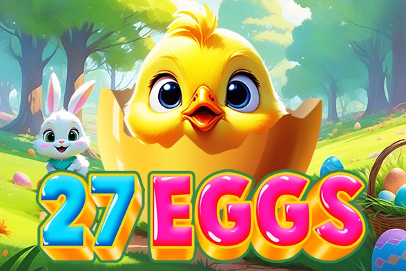 Game image: 27 Eggs by Formula Spin