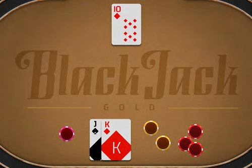 Game image: Blackjack Gold by GameArt