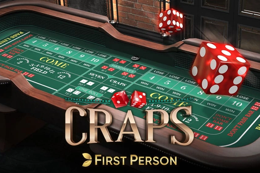 Game image: First Person Craps by Evolution