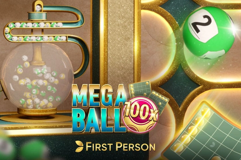 Game image: First Person Mega Ball by Evolution