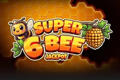 Game image: Super 6 Bee Jackpot by Stakelogic