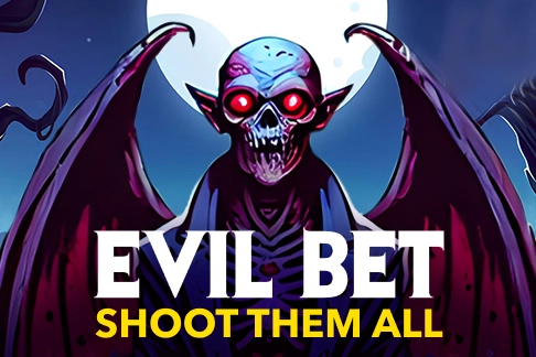 Game image: Evil Bet Shoot Them All by Mascot Gaming
