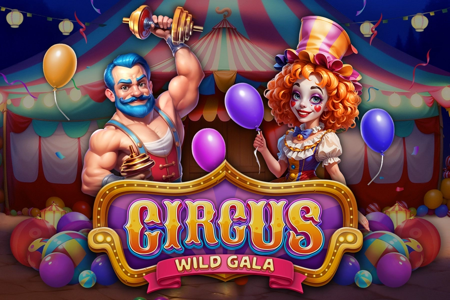 Game image: Circus - Wild Gala by CasinoWebScripts