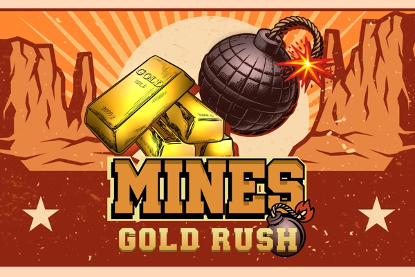 Game image: Mines Gold Rush by Gemini Gaming