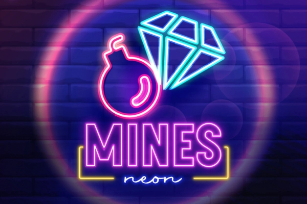 Game image: Mines Neon by Gemini Gaming