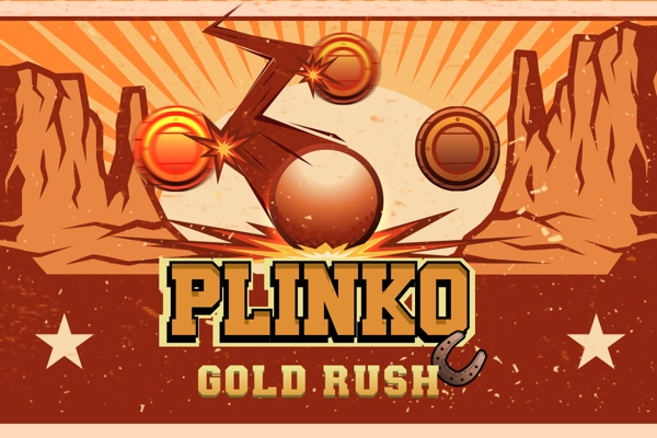 Game image: Plinko Gold Rush by Gemini Gaming