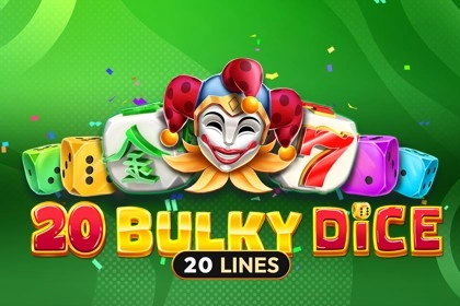 Game image: 20 Bulky Dice by Amusnet