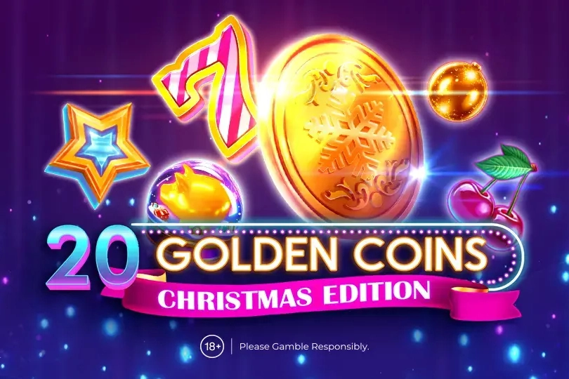 Game image: 20 Golden Coins - Christmas Edition by Amusnet
