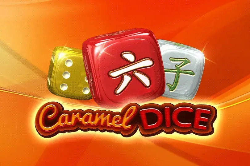 Game image: Caramel Dice by Amusnet