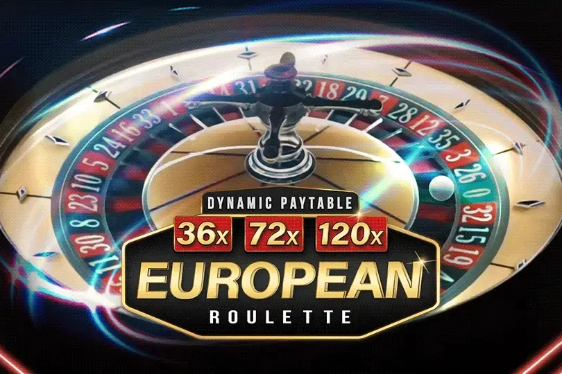 Game image: Dynamic European Roulette by Amusnet