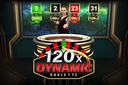 Game image: Dynamic Roulette 120x by Amusnet