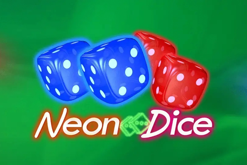 Game image: Neon Dice by Amusnet