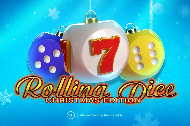 Game image: Rolling Dice - Christmas Edition by Amusnet