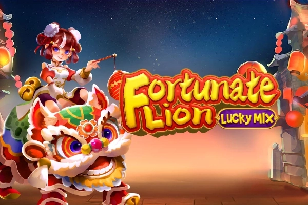 Game image: Fortunate Lion: Lucky Mix by BT Gaming