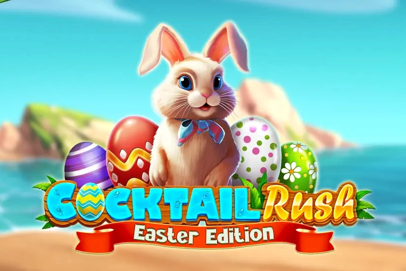 Game image: Cocktail Rush - Easter Edition by Amusnet