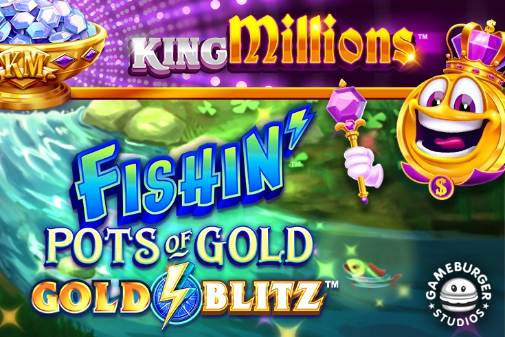 Game image: Fishin' Pots of Gold: Gold Blitz King Millions by Gameburger Studios