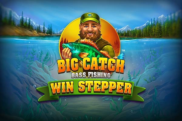 Game image: Big Catch Bass Fishing Win Stepper by Blueprint Gaming