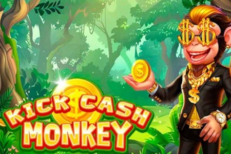 Game image: Kick Cash Monkey by KA Gaming