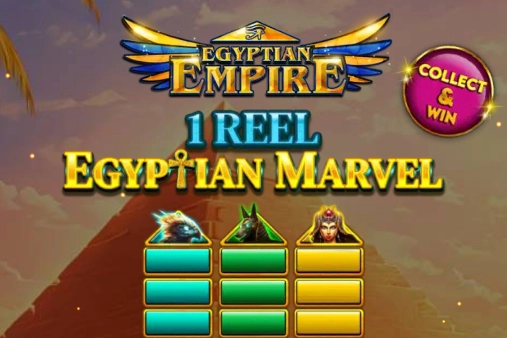 Game image: 1 Reel - Egyptian Marvel by Spinomenal