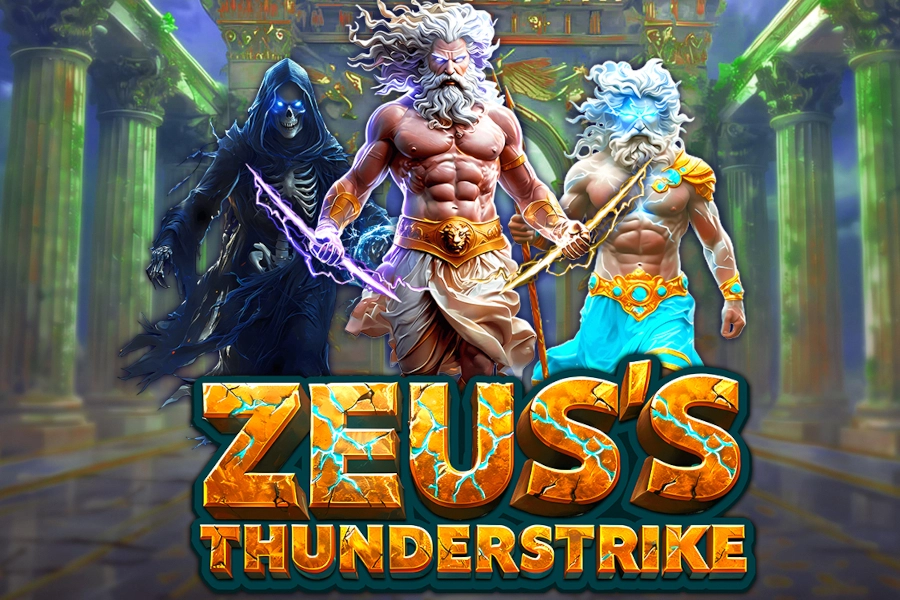 Game image: Zeus's Thunderstrike by Playzia