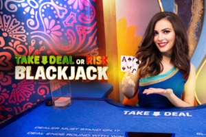 Game image: Take Deal or Risk Blackjack by ICONIC21