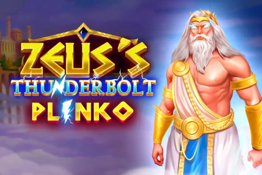 Game image: Zeus’s Thunderbolt Plinko by NetGaming